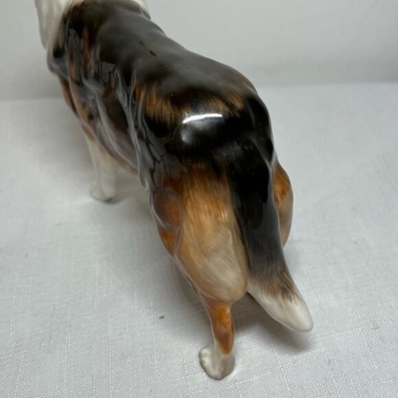 Royal Doulton Vintage Antique Porcelain Collie Dog HN 1058 Rare ASHTEAD APPLAUSE - Picture 5 of 9